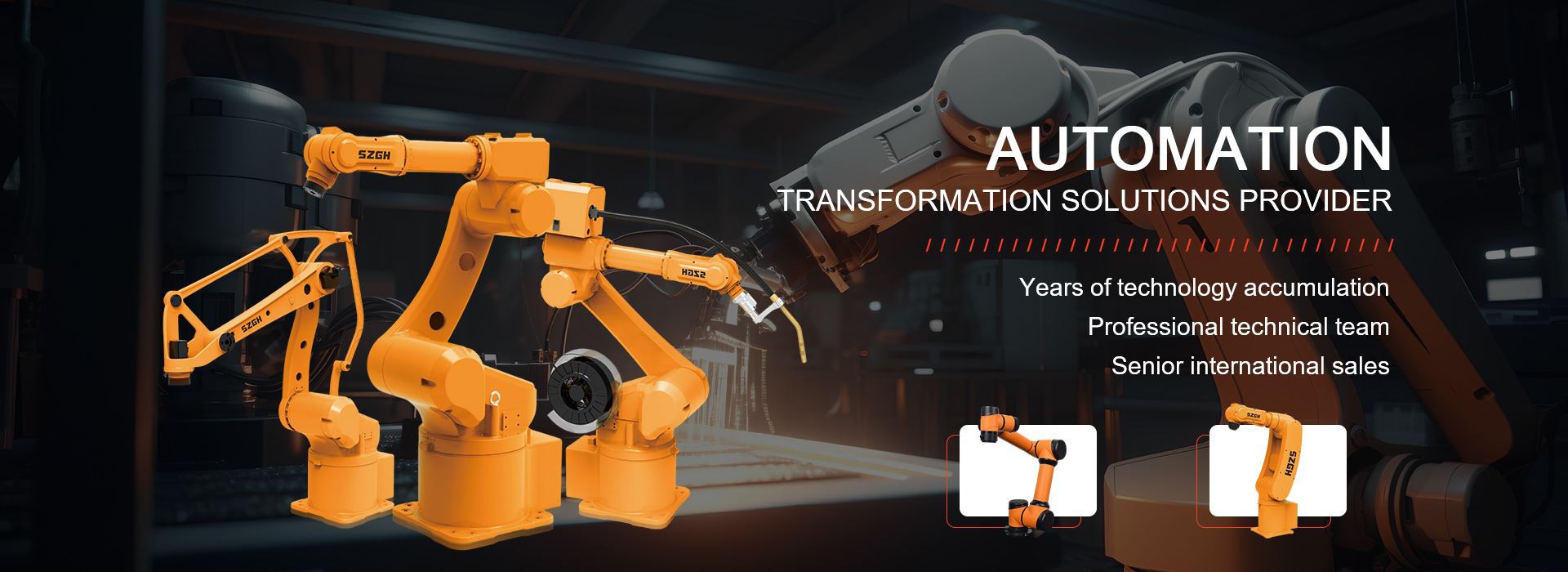 SZGH Robots Empower The Automation,High-Speed Precision, Changing The Future Of Manufacturing